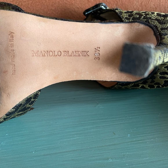 Manolo Blahnik size 38 1/2 - Picture 6 of 7